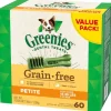 Greenies Grain Free Petite Tub Treat Pack Dental Dog Treats - 36 oz