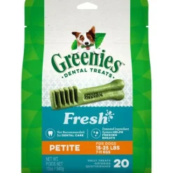 Greenies Petite Fresh Treat Pack Dental Dog Treats - 12 oz
