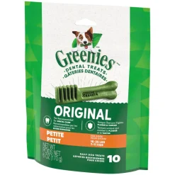 Greenies Petite Mini Treat Pack Dental Dog Treats - 6 oz - 10 Count