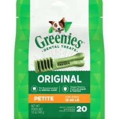 Greenies Petite Treat Pack Dental Dog Treats - 12 oz - 20 Count