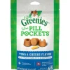 Greenies Pill Pockets for Cats Tuna/Cheese Treats - 1.6 oz - 45 Count