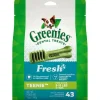 Greenies Teenie Fresh Treat Pack Dental Dog Treats - 12 oz
