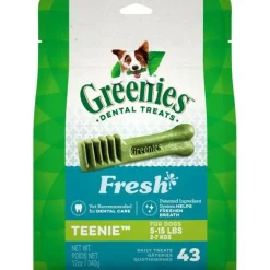 Greenies Teenie Fresh Treat Pack Dental Dog Treats - 12 oz