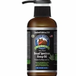 Grizzley Pet Products Grizzly Hemp Aid Limited Edition 500mg Dog and Cat Supplement - 4 oz
