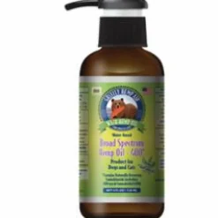 Grizzley Pet Products Grizzly Hemp Aid Broad Spectrum Hemp 400mg Oil Dog and Cat Supplement - 4 oz