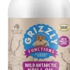 Grizzly Pet Products Grizzly Krill Oil Liquid Antioxidant Dog and Cat Supplement - 8 oz