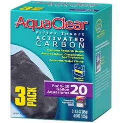 Hagen Activated Carbon Filter Insert for AquaClear 20/Mini - 3 pk