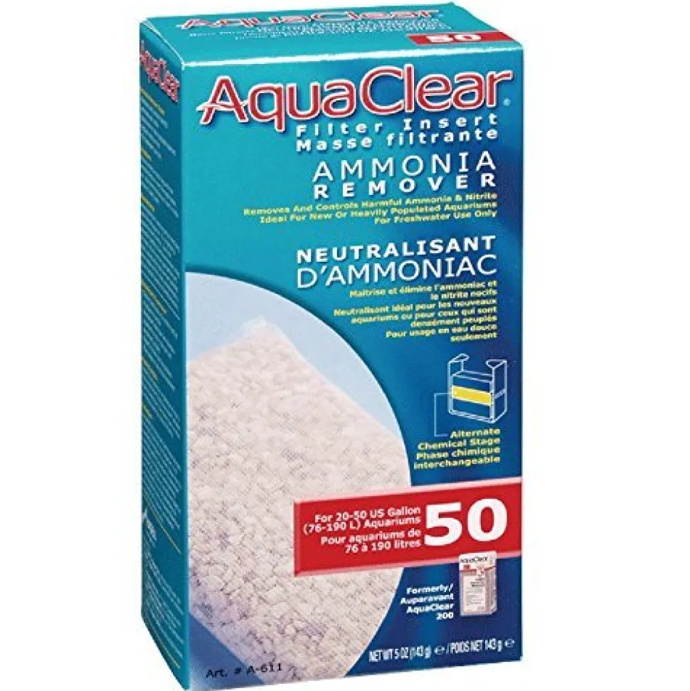 Hagen Ammonia Remover Filter Insert for AquaClear 50/200 - 1 pk