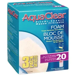 Hagen Foam Filter Insert for AquaClear 20/Mini - 3 pk