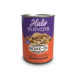 Halo Pets Elevate Grain-Free Chicken and Pumpkin Stew Canned Dog Food - 12.7 Oz - Case of 6