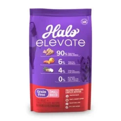 Halo Pets Elevate Grain-Free Red Meat Recipe Small-Breed Dry Dog Food - 10 Lbs