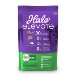 Halo Pets Elevate Healthy Grains Lamb Recipe Dry Dog Food - 20 Lbs
