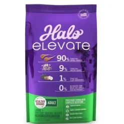 Halo Pets Elevate Healthy Grains Lamb Recipe Dry Dog Food - 3.5 Lbs