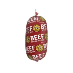 Happy Howie's Soft Beef Roll Treat Soft and Chewy Natural Dog Chews - 12 Oz