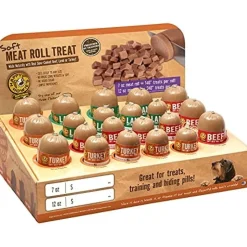 Happy Howie's Soft Treat Roll Display Soft and Chewy Natural Dog Chews
