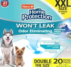 Hartz Mountain Home Protection Mountain Fresh Scented No Odor Dog Trianing Pads - XXL
