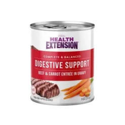 Health Extension Digestive Support Beef Carrots and Gravy Canned Dog Food - 9 Oz - Case of 12