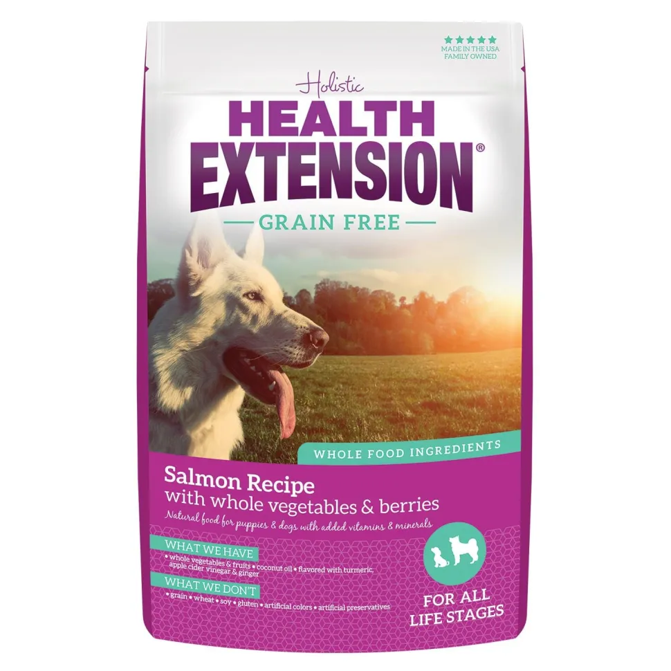 Health Extension Grain Free Salmon Recipe Dry Dog Food
