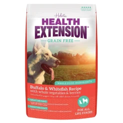 Health Extension Grain Free Buffalo and Whitefish Dry Dog Food