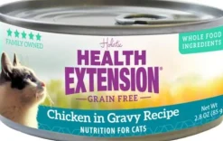 Health Extension Grain-Free Chicken and Gravy Canned Cat Food - 2.8 Oz - Case of 24