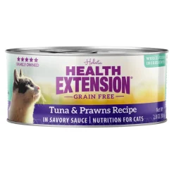 Health Extension Grain-Free Tuna and Prawns Recipe Canned Cat Food