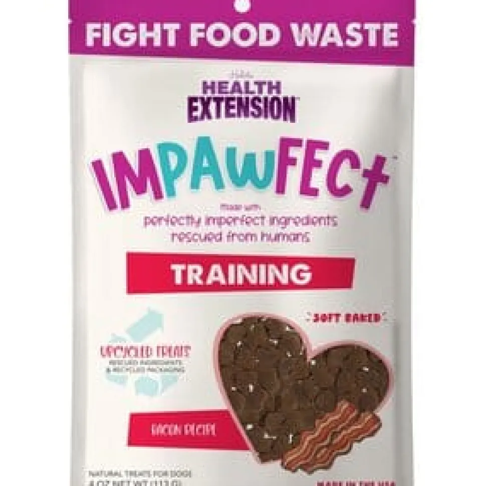 Health Extension Impawfect Pumpkin and Ginger Digestive Support Soft and Chewy Dog Treats - 4.5 Oz