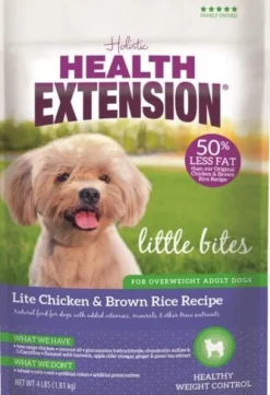 Health Extension Little Bites Chicken and Brown Rice Weight Management Dry Dog Food - 15 Lbs