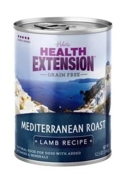 Health Extension Mediterranean Roast Lamb Recipe Canned Dog Food - 12.5 Oz - Case of 12