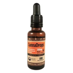 Healthy Hemp CannaDrops Coconut Hemp Oil Drops - 200mg Cat and Dog Supplements - 5 oz