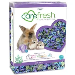 Healthy Pet Carefresh Complete Sea Glass Special Edition Paper Small Animal Bedding - 50 Ltr