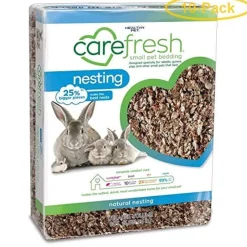 Healthy Pet Carefresh Nesting Natural Rabbit/Guinea Pig Small Animal Bedding - 60 Ltr