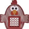 Heath Suet 'N Seed Feeder Chicken Suet and Seed Cake Wild Bird Feeder - Red - 2 Cake Cap