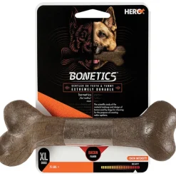 Hero Bonetics Femur Bone Bacon Flavored Chewy Dog Toy - Extra Large