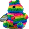 Hero Chuckles Bellies Multi-Sound Making Bear Plush Dog Toy - Large