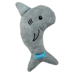 Hero Nala Simon the Shark Plush Catnip Cat Toy