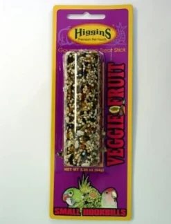 Higgins Gourmet Veggie Fruit Cockatiel Bird Treat Sticks - 2.26 Oz