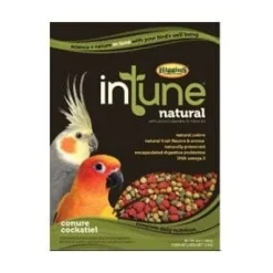 Higgins Intune Natural Conure/Cockatiel Bird Food - 18 Lbs