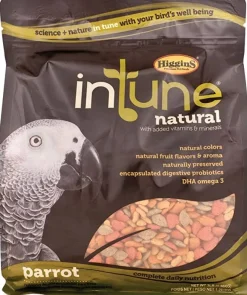 Higgins Intune Natural Parrot Bird Food - 40 Lbs