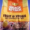 Higgins Sunburst Gourmet Small Fruit & Veggie Bird Treats - 20 Lbs