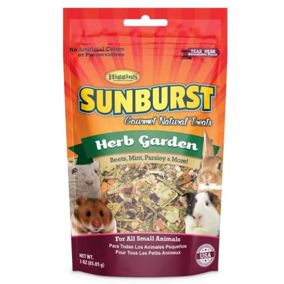 Higgins Sunburst Herb Garden Small Animal Treats - 3 Oz