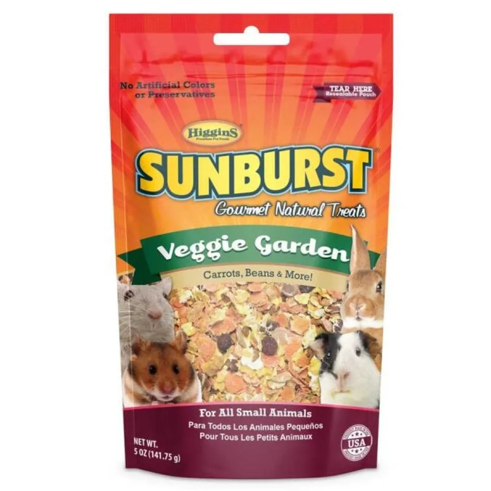 Higgins Sunburst Veggie Garden Small Animal Treats - 5 Oz