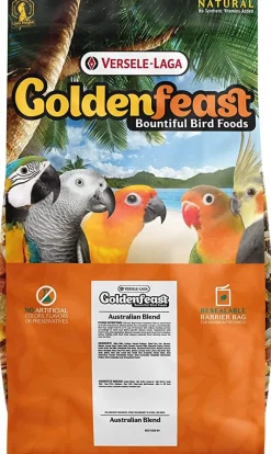 Higgins VL Goldenfeast Australian Bird Food - 17.5 Lbs