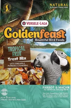 Higgins VL Goldenfeast Tropical Fruit Bird Food - 3 Lbs