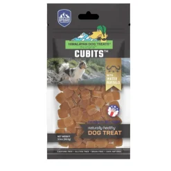 Himalayan Dog Chew Cubits with Water Buffalo Natural Dog Chews - 3.5 oz Bag
