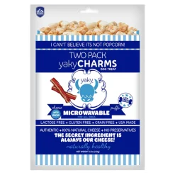 Himalayan Dog Chew Grain-Free Yaky Charms Microwavable Bacon Puffs Crunchy Dog Treats - 1.5 Oz - 2 Pack