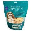 Himalayan Dog Chew Happy Teeth 30 Day Charcoal Cheese Flavored Dental Dog Chews - 12 Oz