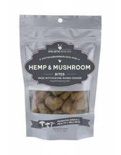 Holistic Hound Full Spectrum Soft and Chewy CBD Dog Treats Shroom Chicken 7.5MG - 7 Oz