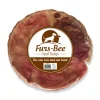 Home Range Furs-Bee Beef Bladder Disc Natural Dog Chews - Case of 15