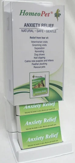 HomeoPet Anxiety Display Cat and Dog First Aid Care - 15 ml - 6 Count