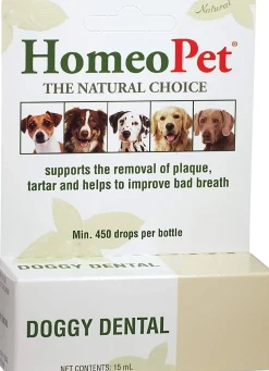 HomeoPet Doggy Dental Dog First Aid Care - 15 ml